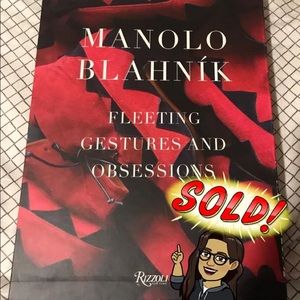 Manolo Blahnik Fleeting Gestures & Obsessions Book